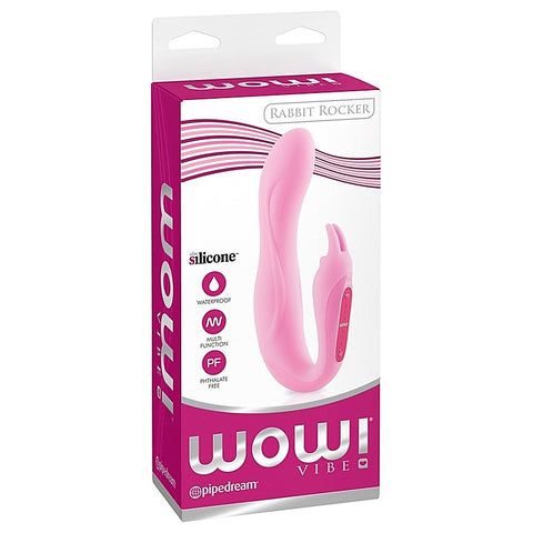 WOW! Multi Functions Rabbit Rocker Massager by Pipedream