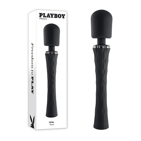 Playboy Pleasure Royal Vibrating Body Wand by Evolved