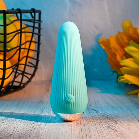 O-CONE Blue Rechargeable Vibrator by Evolved
