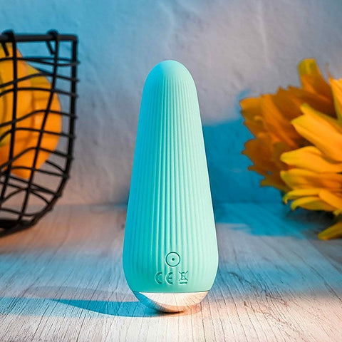 O-CONE Blue Rechargeable Vibrator by Evolved