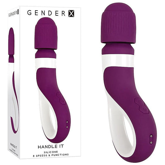 Gender X Flexible Waterproof Pleasure Wand by Evolved