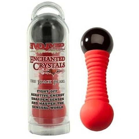 Enchanted Crystals Vibrator The Black Pearl by Evolved