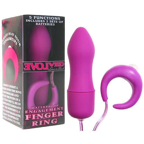 Engagement Finger Ring Vibrator by Evolved