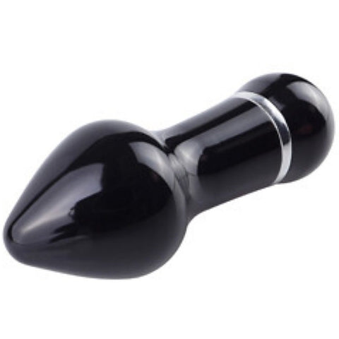 Pure Aluminium Black Bullet Vibrator Small by Pipedream
