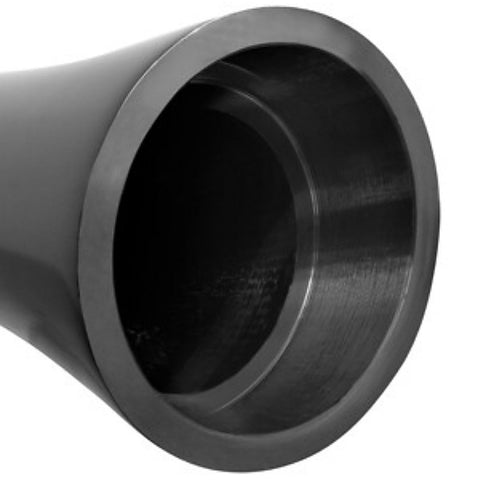Pure Aluminium Black Bullet Vibrator Small by Pipedream