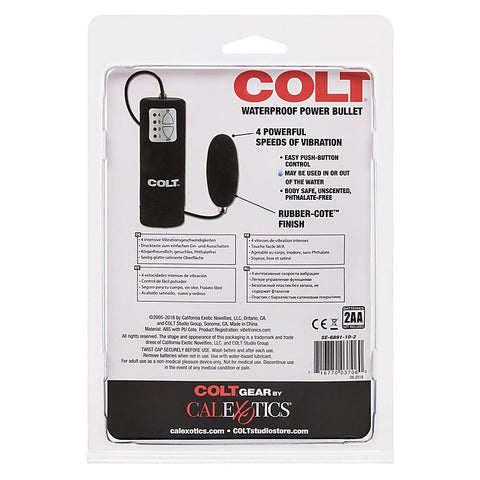 Colt Waterproof Remote Control Power Bullet