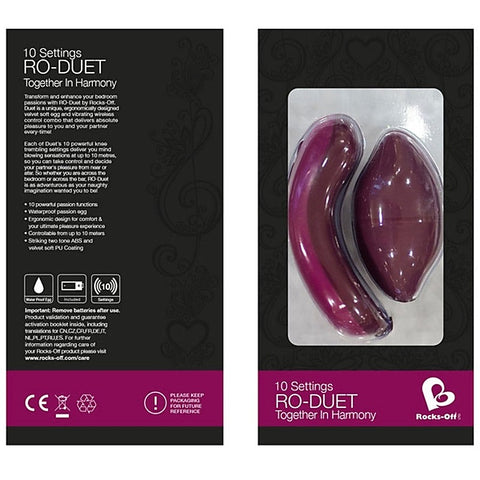 RO-Duet Remote Control Vibe by Rocks Off