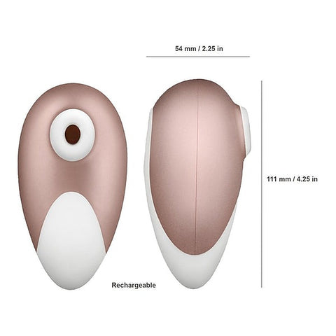 Pro Deluxe Rechargeable Clitoral Vibrator by Satisfyer