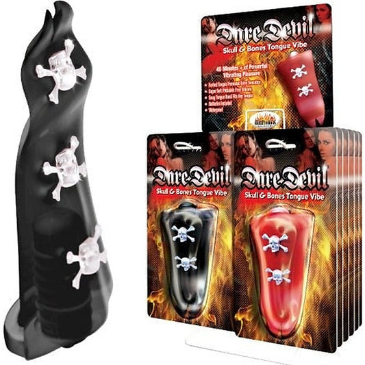 Devil Skull and Bones Tongue Vibe by Hott Products