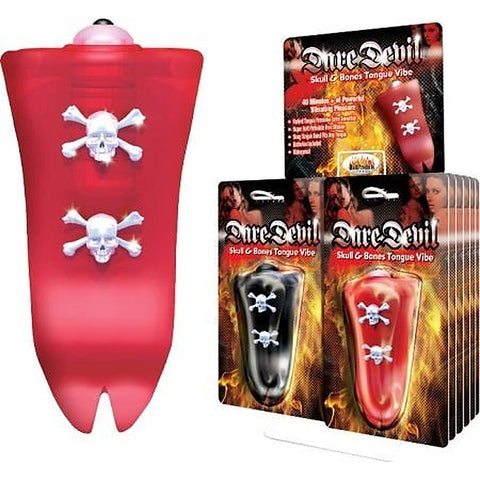 Devil Skull and Bones Tongue Vibe by Hott Products