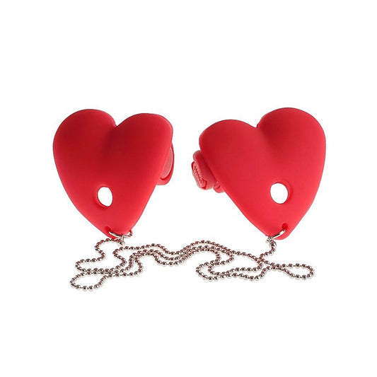 Vibrating Heart Shape Pasties by Pipedream Products