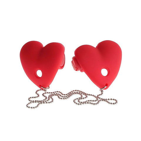 Vibrating Heart Shape Pasties by Pipedream Products