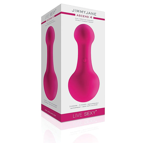 Live Sexy Ascend 4 Dual Vibrating Massager by Jimmyjane
