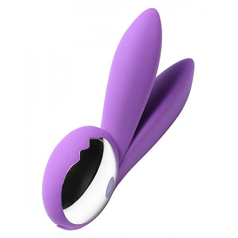 Lapin 10x Silicone Rechargeable Massager by XR Brands