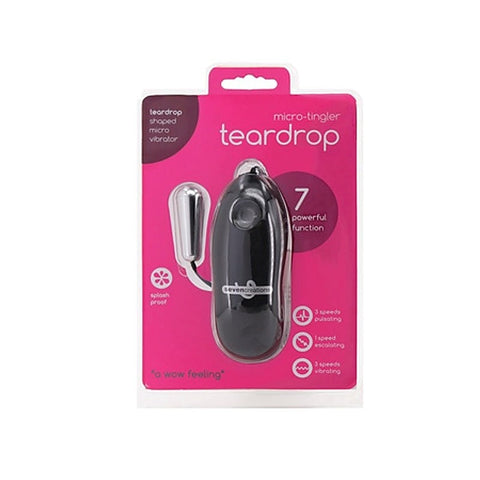 Micro Tingler Teardrop 7 Function Vibrator