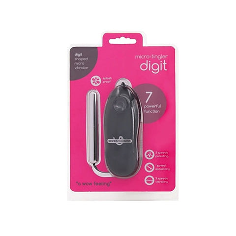 Micro Tingler Digit 7 Function Vibrator by Seven Creations