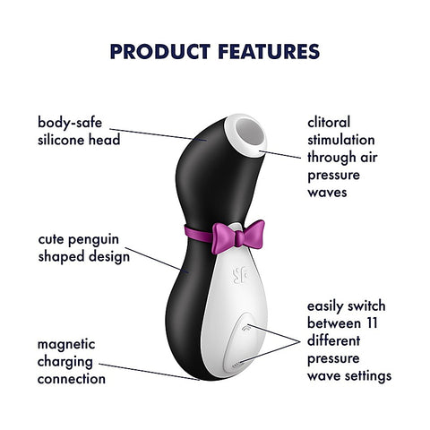 Pro Penguin Next Generation Clitoral Massager by Satisfyer