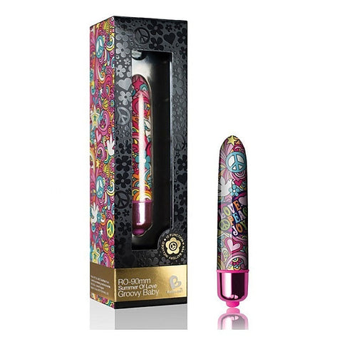 Summer of Love Groovy Baby 90mm Vibrating Bullet