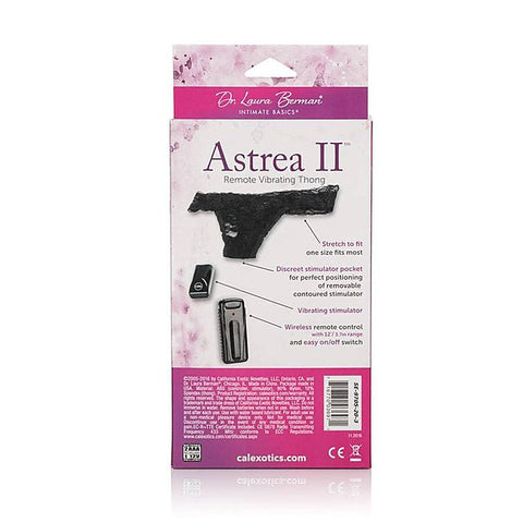 Astrea II Remote Control Vibrating Thong
