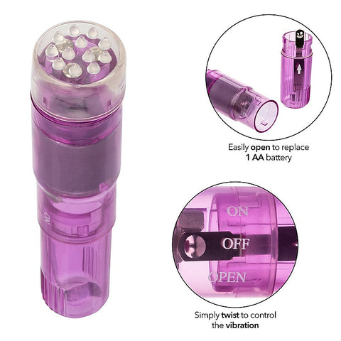 Athena Waterproof Mini Massager by California Exotics