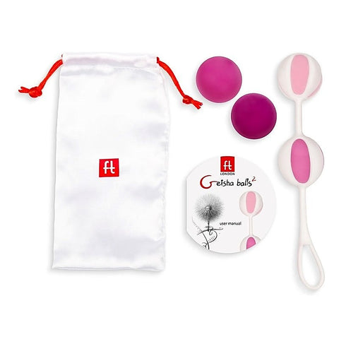 Geisha Balls 2 Pink Kegel Exerciser by Gvibe