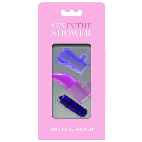 Sex in the Shower Finger Massager Kit by Sportsheets