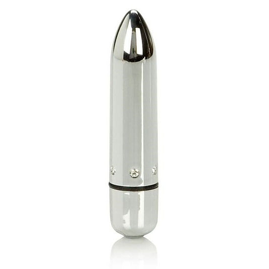 Crystal High Intensity Bullet Silver by California Exotics