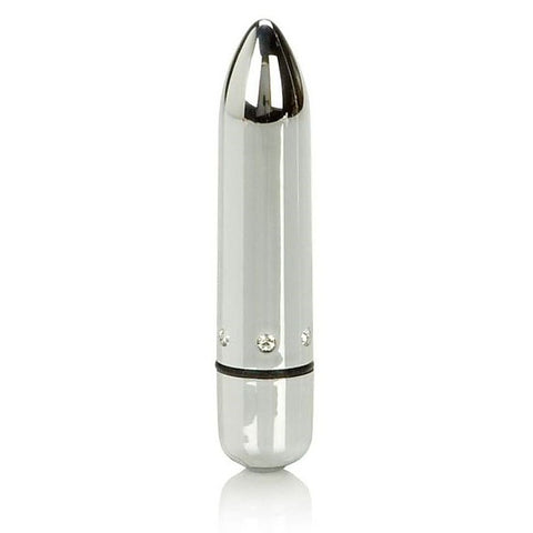 Crystal High Intensity Bullet Silver by California Exotics