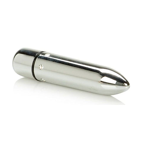 Crystal High Intensity Bullet Silver by California Exotics