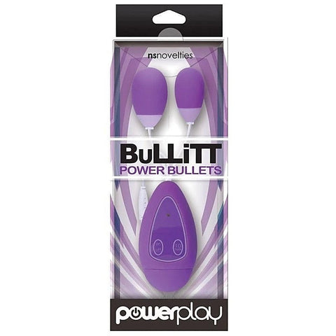 Power Play BuLLiTT Dual Bullet Vibrator Set by NS Novelties