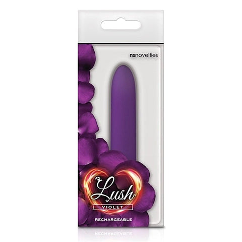 Lush Violet USB-Rechargeable Vibrator by NS Novelties