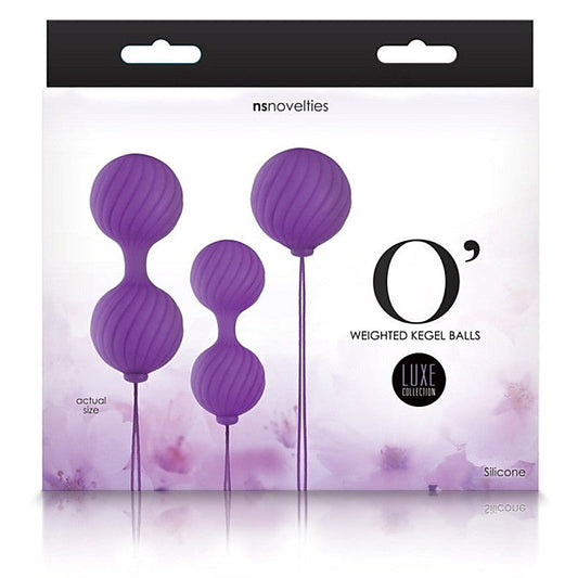 Weighted Kegel Balls Purple by NS Novelties