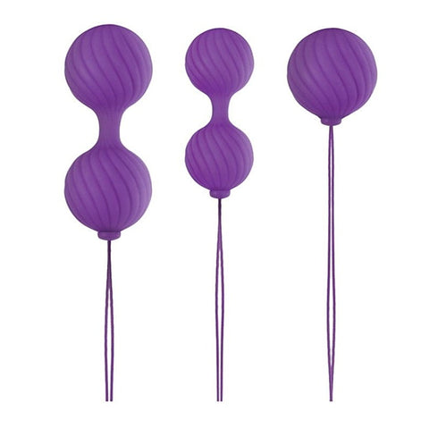 Weighted Kegel Balls Purple by NS Novelties