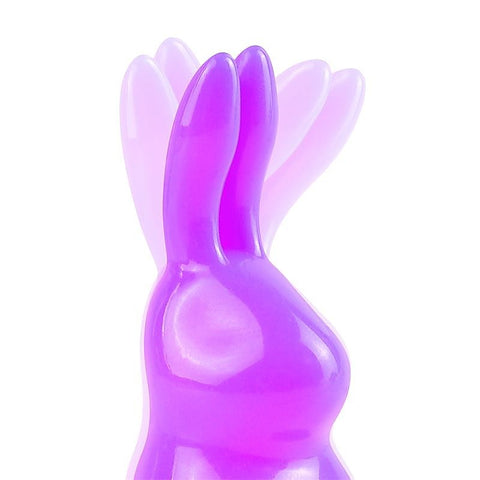 Neon Lil Rabbit Waterproof Massager by Pipedream