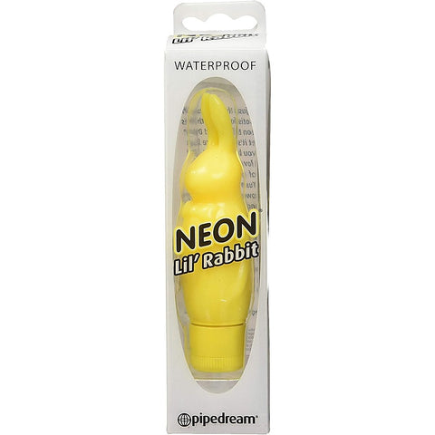 Neon Lil Rabbit Waterproof Massager by Pipedream