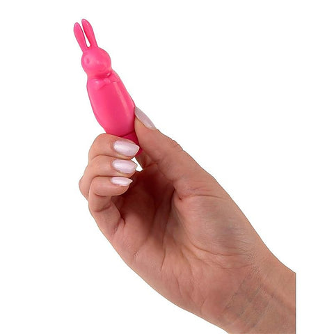 Neon Lil Rabbit Waterproof Massager by Pipedream