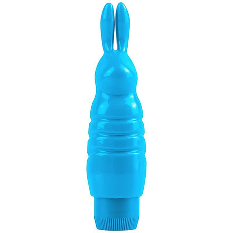 Neon Lil Rabbit Waterproof Massager by Pipedream