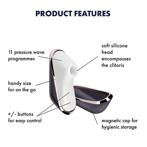 Pro Traveler Air Pulse Clitoral Vibrator by Satisfyer