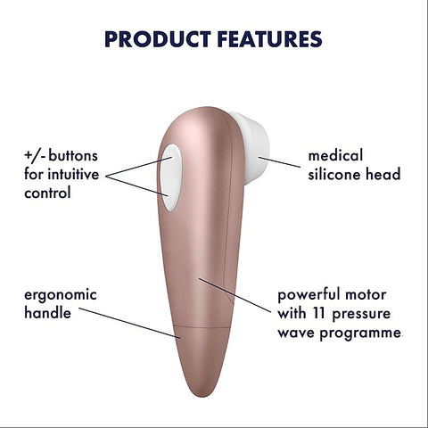 Number One Next Generation Clitoral Massager by Satisfyer