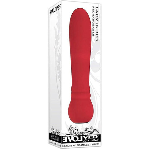 Lady in Red Rechargeable Bullet by Evolved