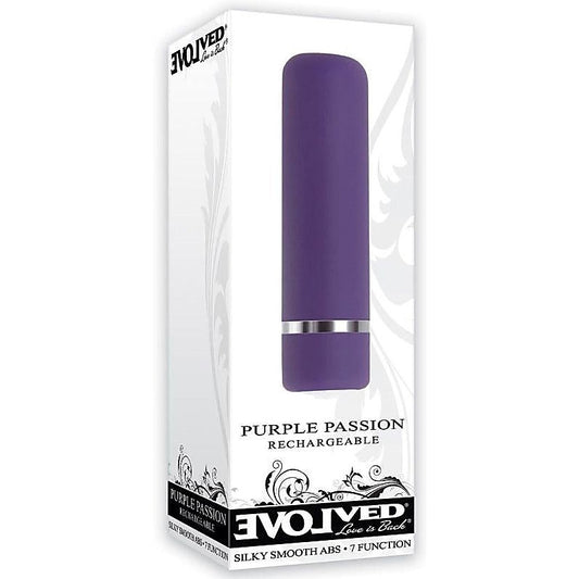 Purple Passion Rechargeable Bullet by Evolved