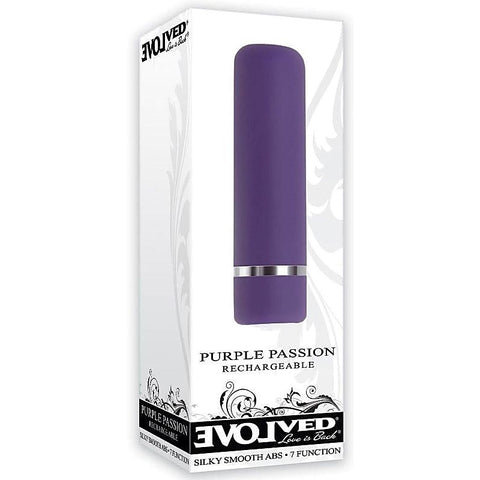 Purple Passion Rechargeable Bullet by Evolved