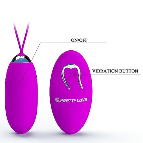 Pretty Love Jenny Wireless Remote Vibrating Egg by Baile
