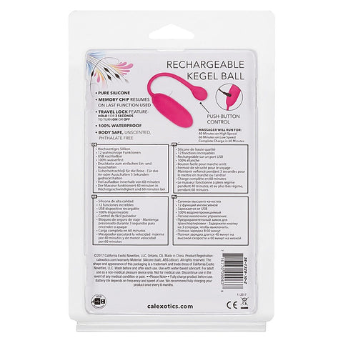 Advanced Rechargeable Kegel Exerciser Ball by CalExotics