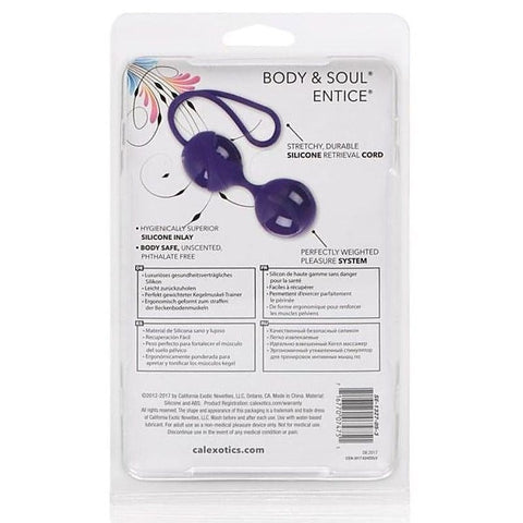 Body and Soul Entice Kegel Trainer by California Exotics