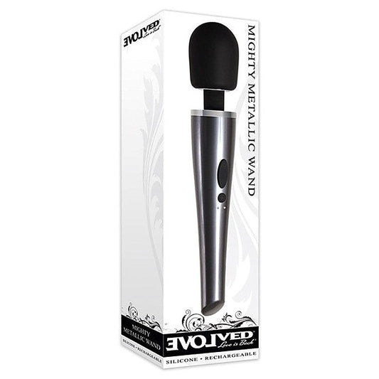 Mighty Metallic Pleasure Wand by Evolved