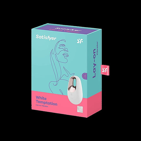 White Temptation 15 Functions Lay-on Vibrator by Satisfyer