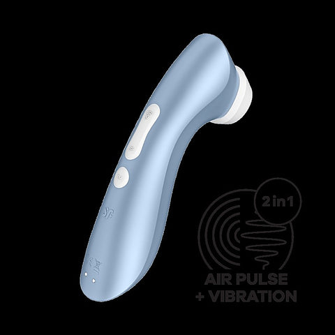 Pro 2+ Air Pulse Vibrating Clitoral Stimulator By Satisfyer