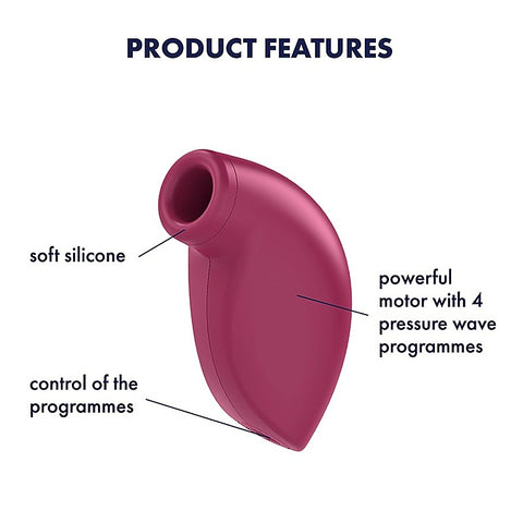 One Night Stand Silicone Clitoral Vibrator by Satisfyer