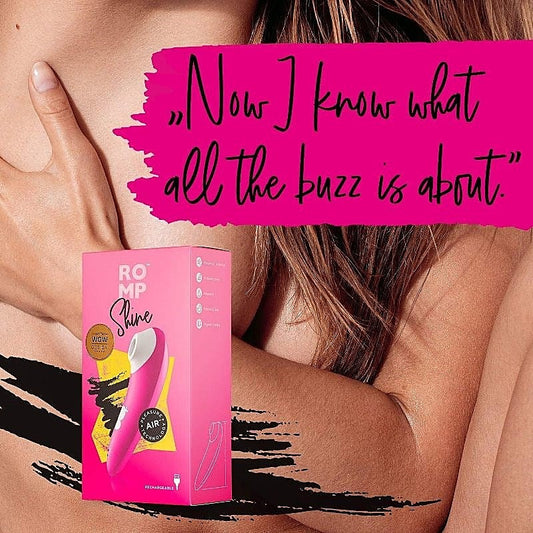 Romp Shine Vibrating Clitoral Stimulator by Love Honey